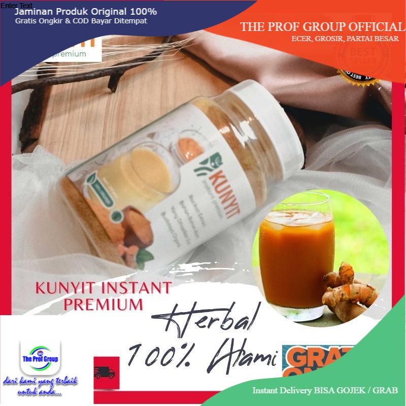 

Kunyit Instan Premium Original 200gr Obat Herbal Asam Lambung & Maag Kronis