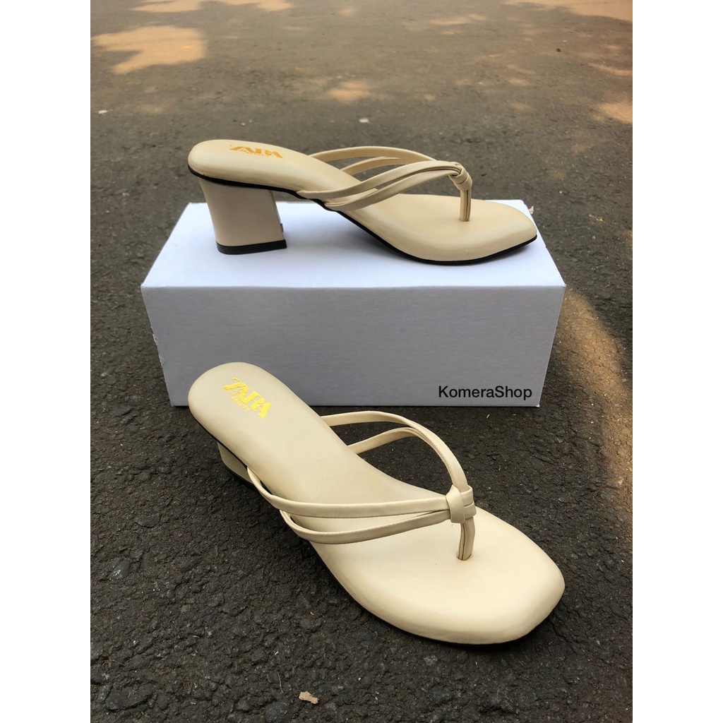 SANDAL WANITA HEELS ZARRA PREMIUM BY KOMERASHOP