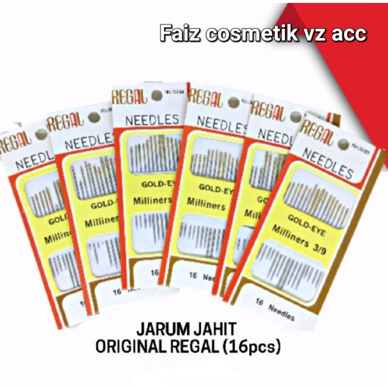 Jarum Jahit  Original Regal Gold stenlis