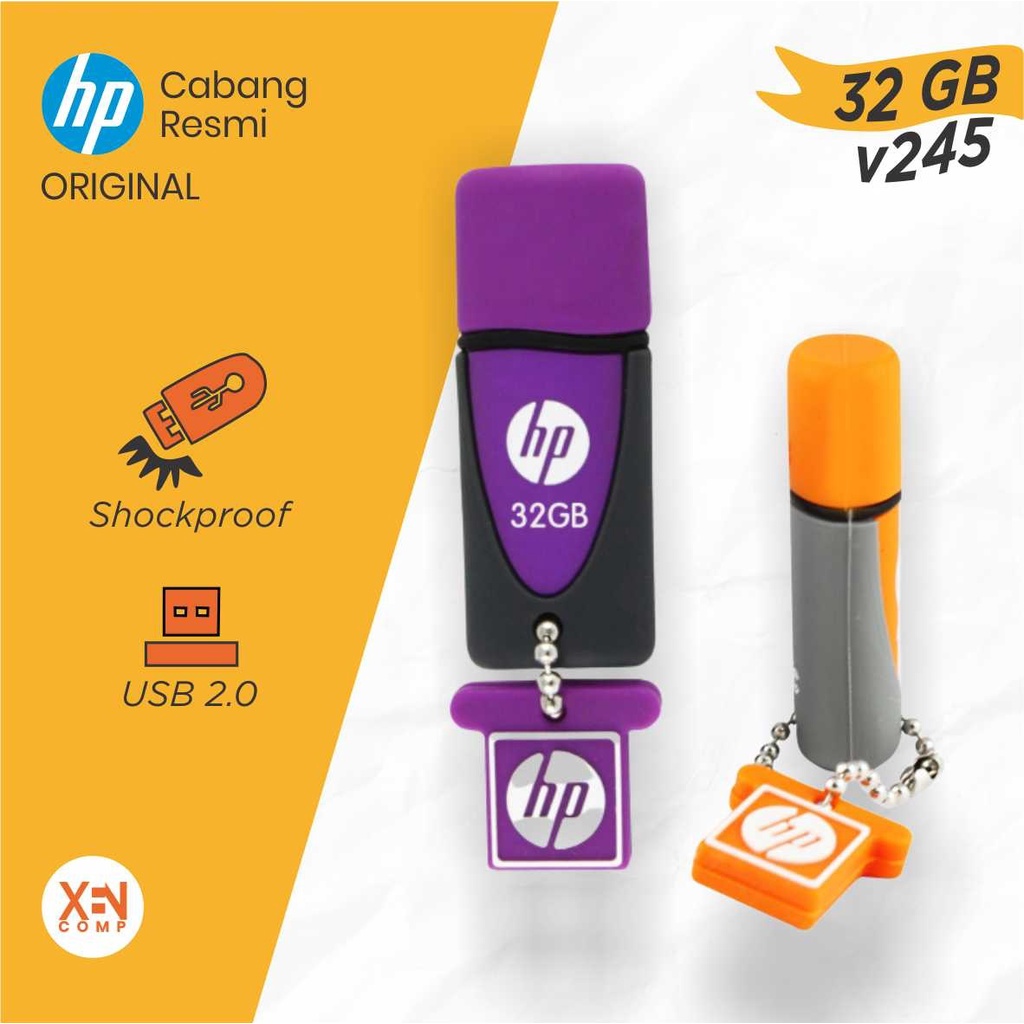 Flashdisk HP V245 32GB USB 2.0 Original