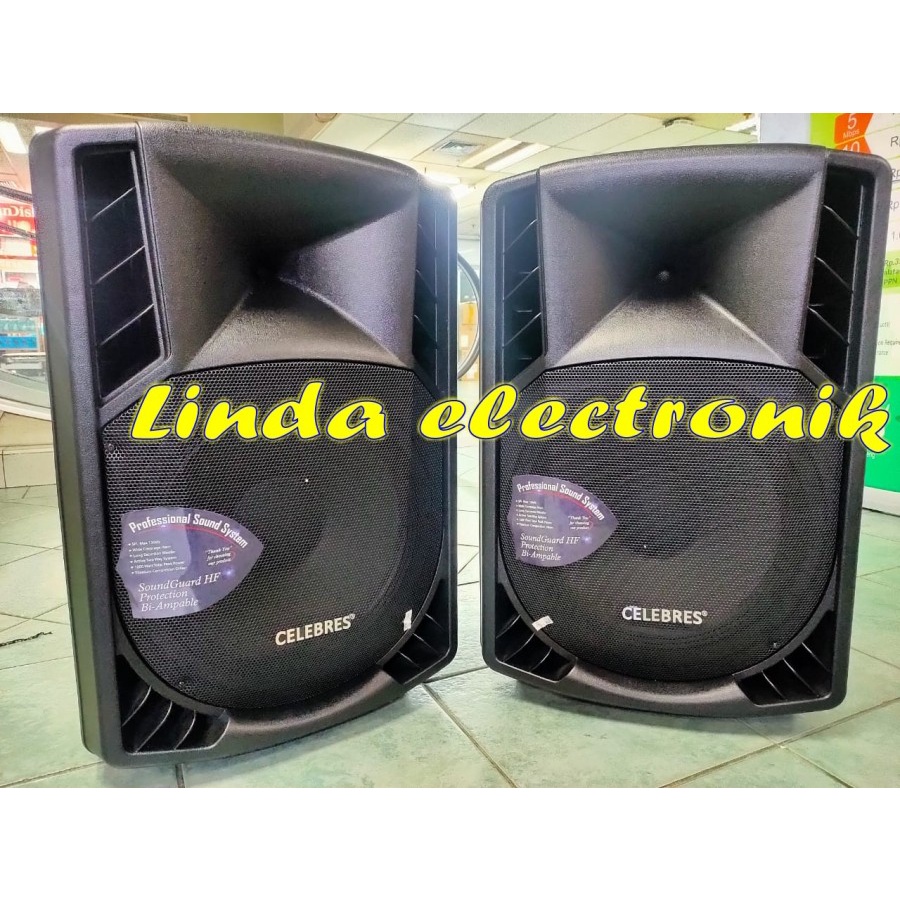 speaker pasif celebress model rcf 12 inch 2bh 800 watt x 2 original