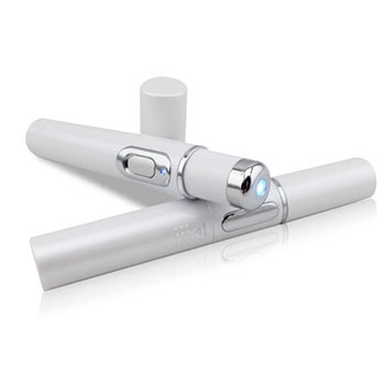 LAIKOU Pen LED Biru Laser Penghilang Jerawat Blue Light Acne Treatment - KD-7910 - White