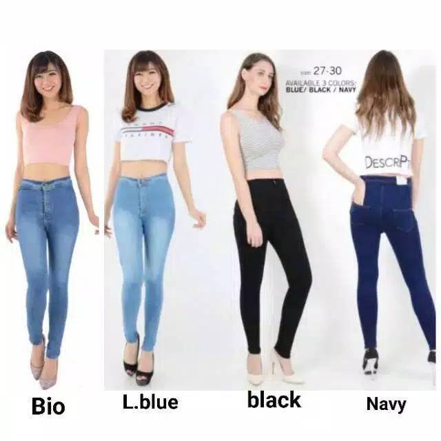 KIRANAOFFICIAL - ( COD ) Celana jeans high waist ( C06 )