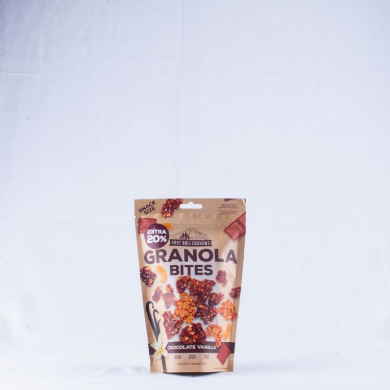 

granola bites chocolate vanila 125gr