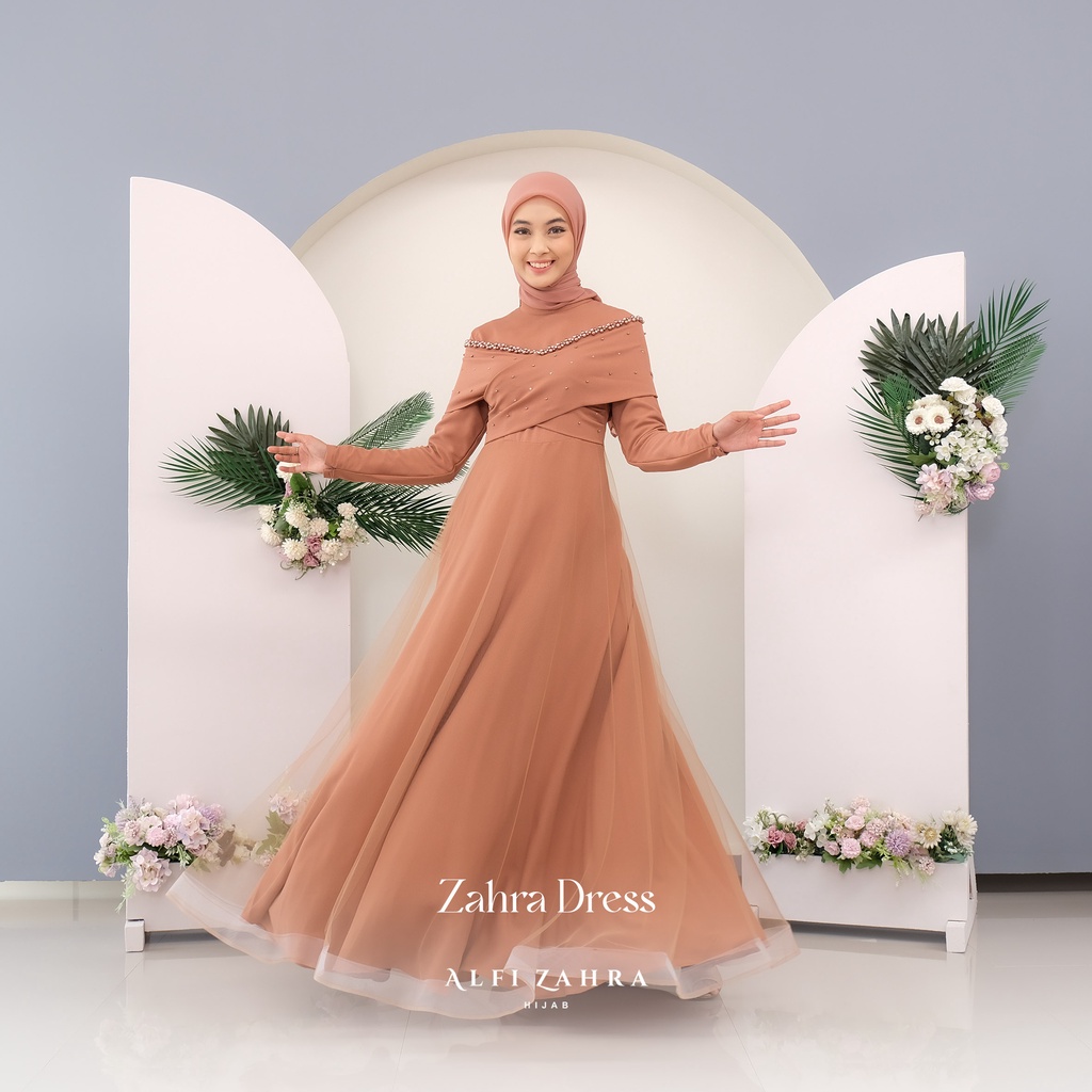 Zahra Dada dress (Ready Stok)