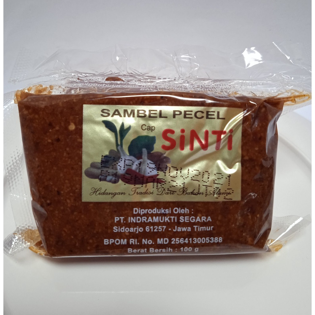 

Bumbu Pecel Sinti Berat 100 gr Sambal Kacang Enak & Praktis
