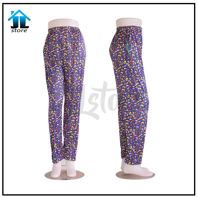 Celamis Legging Motif Bahan Jersey