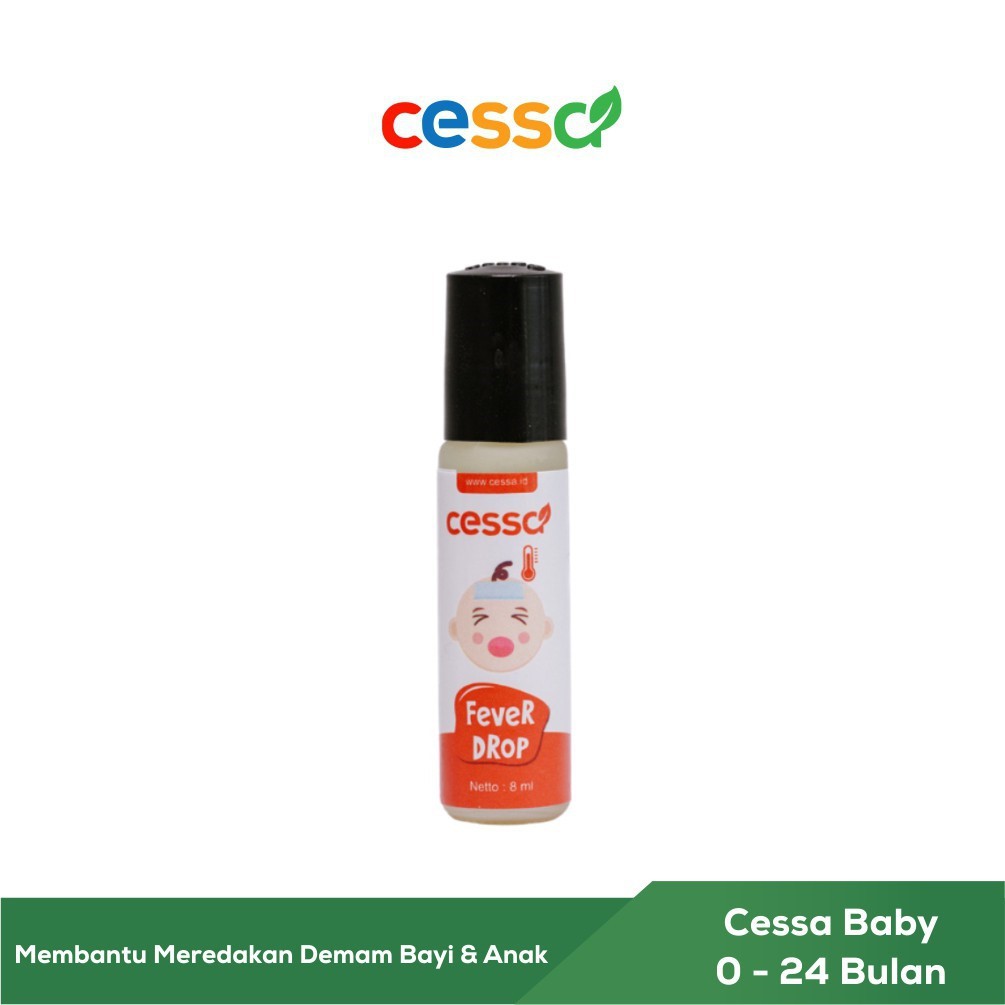 Cessa Fever Drop - Essential Oil Penurun Demam Bayi