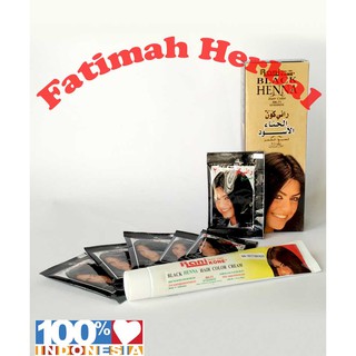  Cat  Rambut  Herbal Rani Henna  Rambut  Black Cream Hitam Hena 