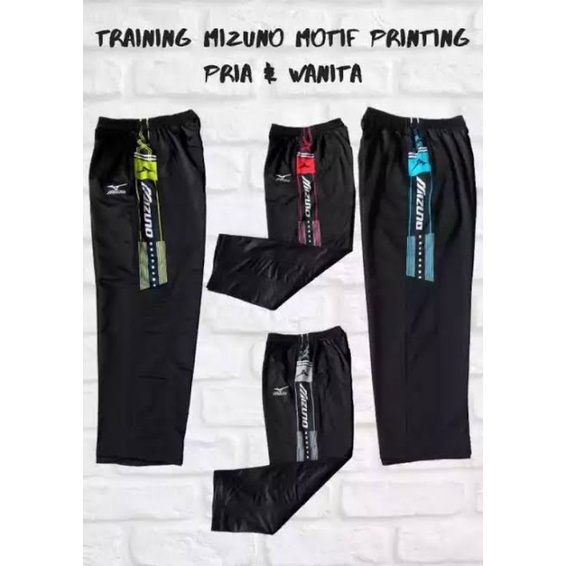 Celana Training motif printing