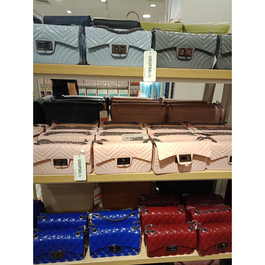 Tas Kecil Selempang Jelly 'USUPSO'