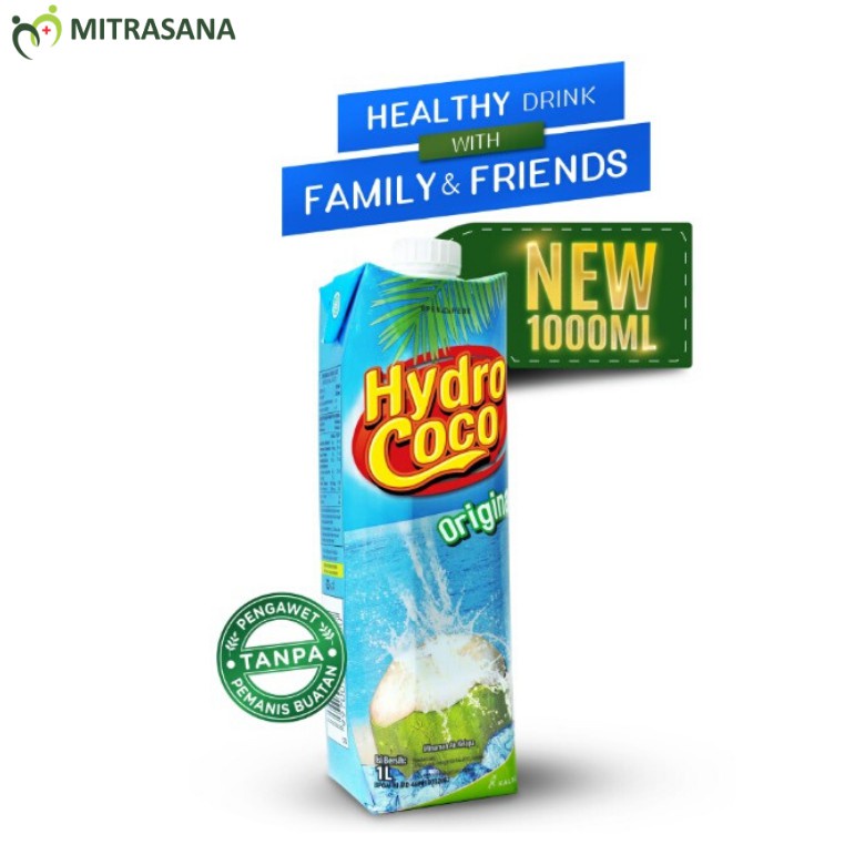 

Hydro coco 1 ltr minuman air kelapa