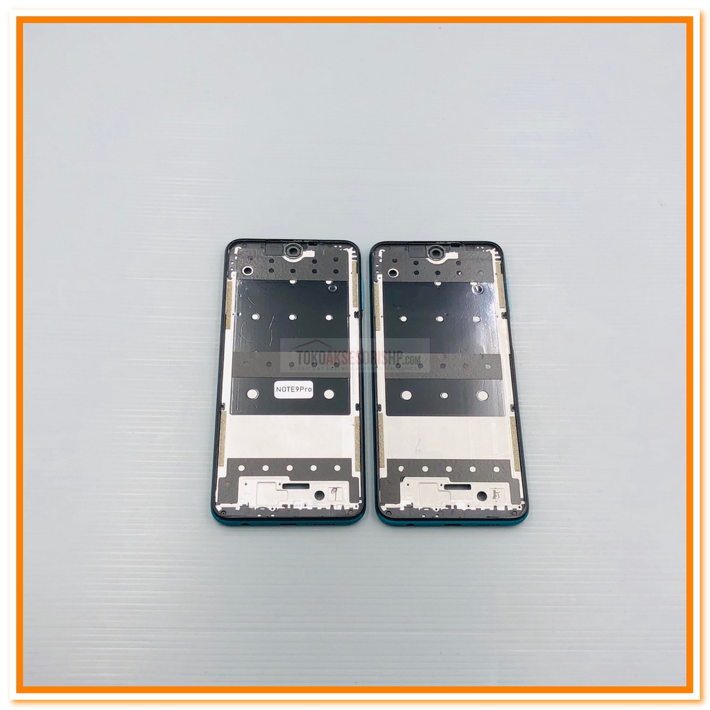 Tulang Tengah Xiaomi Redmi Note 9 Pro Tatakan Lcd Redmi Note 9 Pro Frame