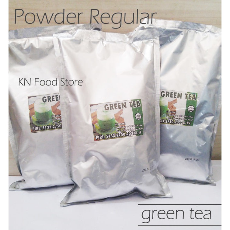 

Bubuk Es Kepal Green Tea Powder 1 Kg- Bubuk Matcha Green tea 1000 grm