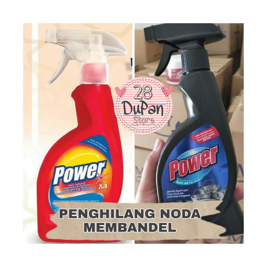PENGHILANG NODA BANDEL MY WAY POWER MERAH & HITAM | KERAK WAJAN , PANCI DLL