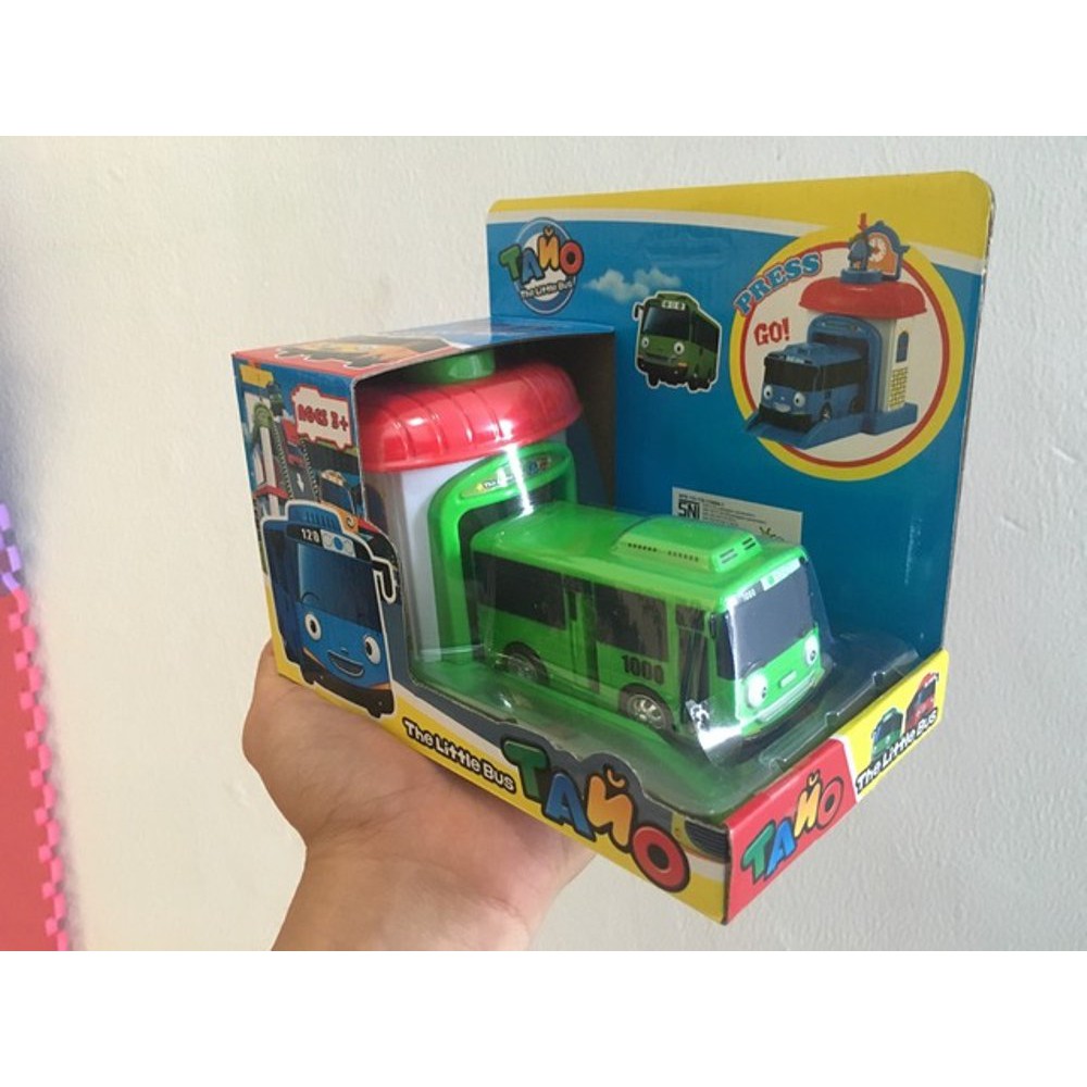 Tayo bus garage push and go