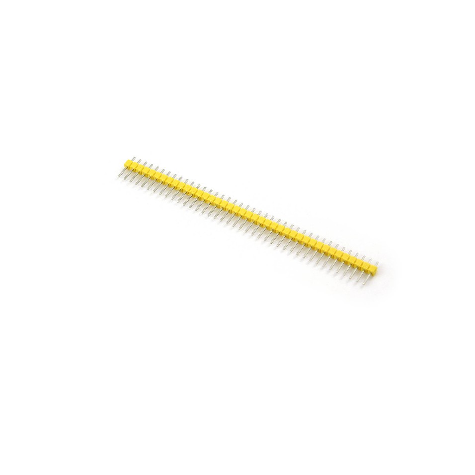 header male single yellow 2.54mm kuning 1x40 40p 40 pin tulang ikan