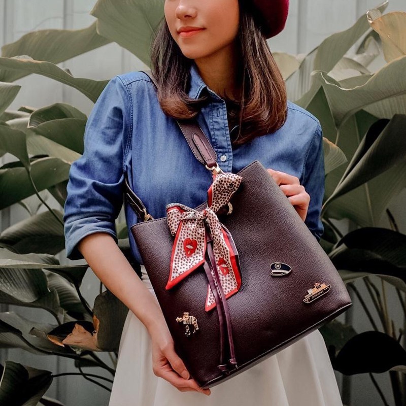 Terbaru Tas Selempang Wanita PROMO [Florence Bag] JIMSHONEY Fashion Import Cewe Korea