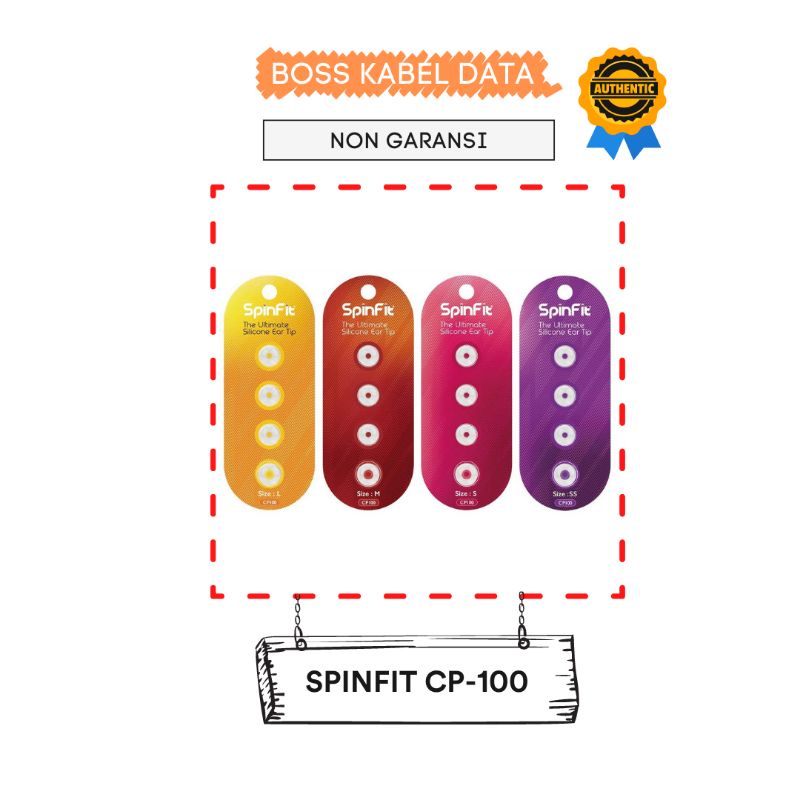 Spinfit CP100 Original Eartips Silicon