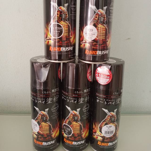 Pylox SAMURAI PAINT / Pilox Samurai warna standar / Samurai  Paints / Samurai Paint / Cat