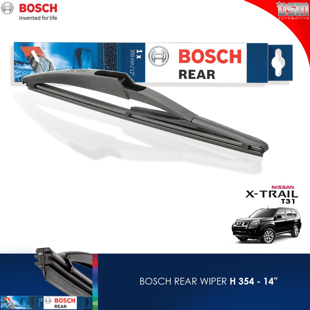 Bosch Rear Wiper / Wiper Belakang NIssan X-Trail T31 - 14 Inch / Bosch Original X Trail/ DSM