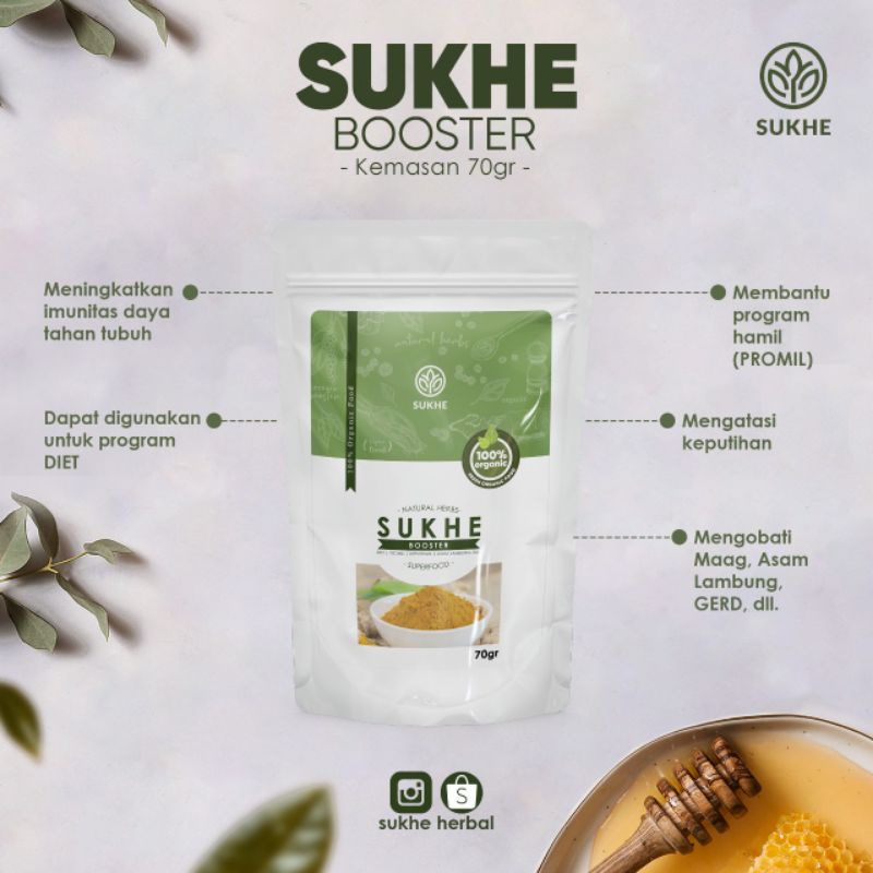 Sukhe Booster, imunitas daya tahan tubuh, program DIET,  program hamil (PROMIL), mengatasi keputihan, mengobati maag, asam lambung, GERD, ramuan cinta,  ramcin,mutiah, ramuan cinta, jsr, dr zaidul akbar, maseo, ramcin-70gr
