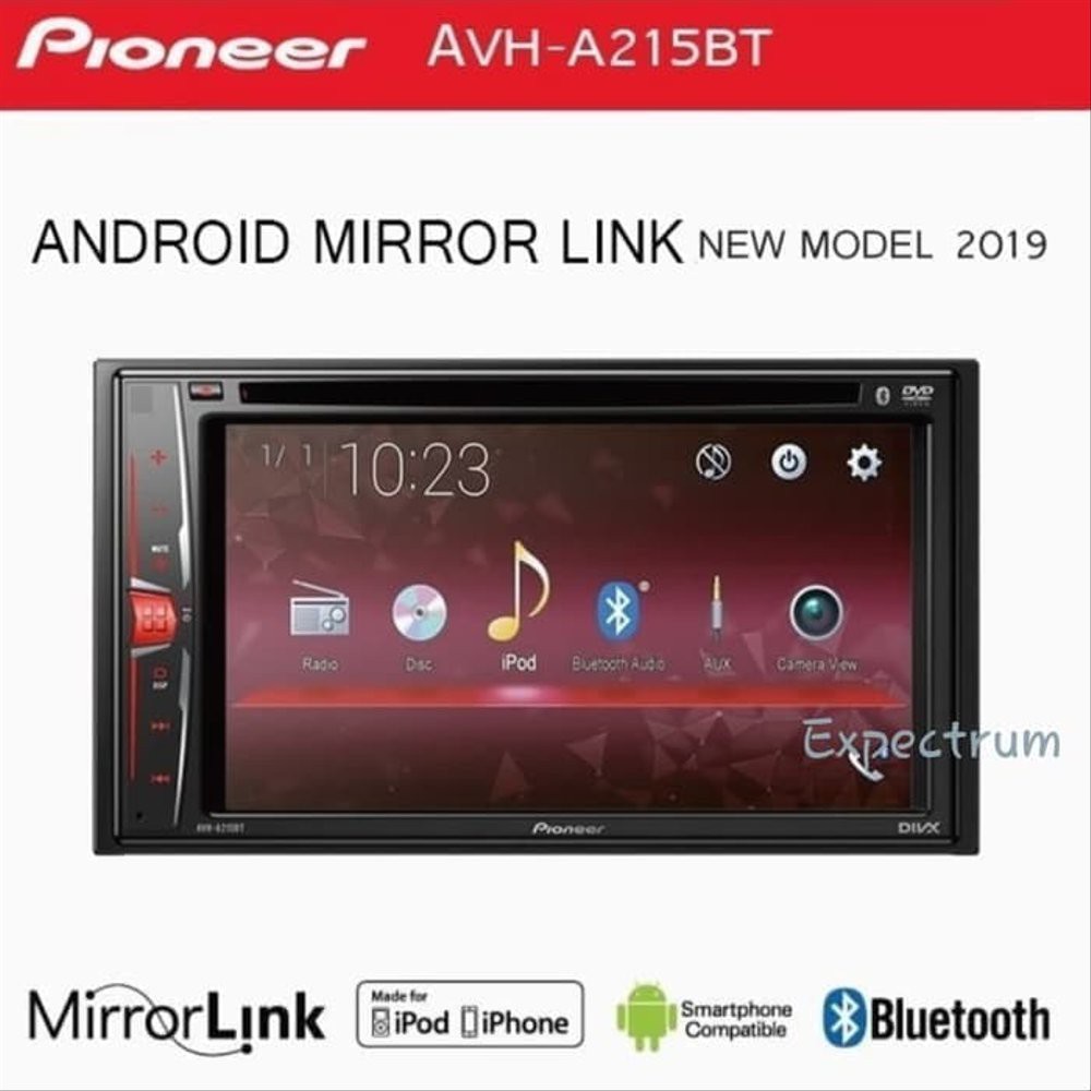 Double Din Pioneer AVH A215BT android mirrorlink A215  klo1629