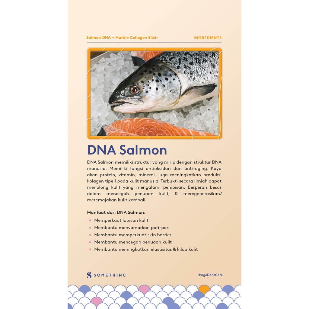 [ FREE GIFT ] SOMETHINC Salmon DNA + Marine Collagen Elixir 20ml