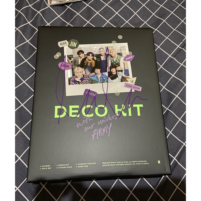 Ready Stock Deco Kit BTS Fullset (Unsealed)