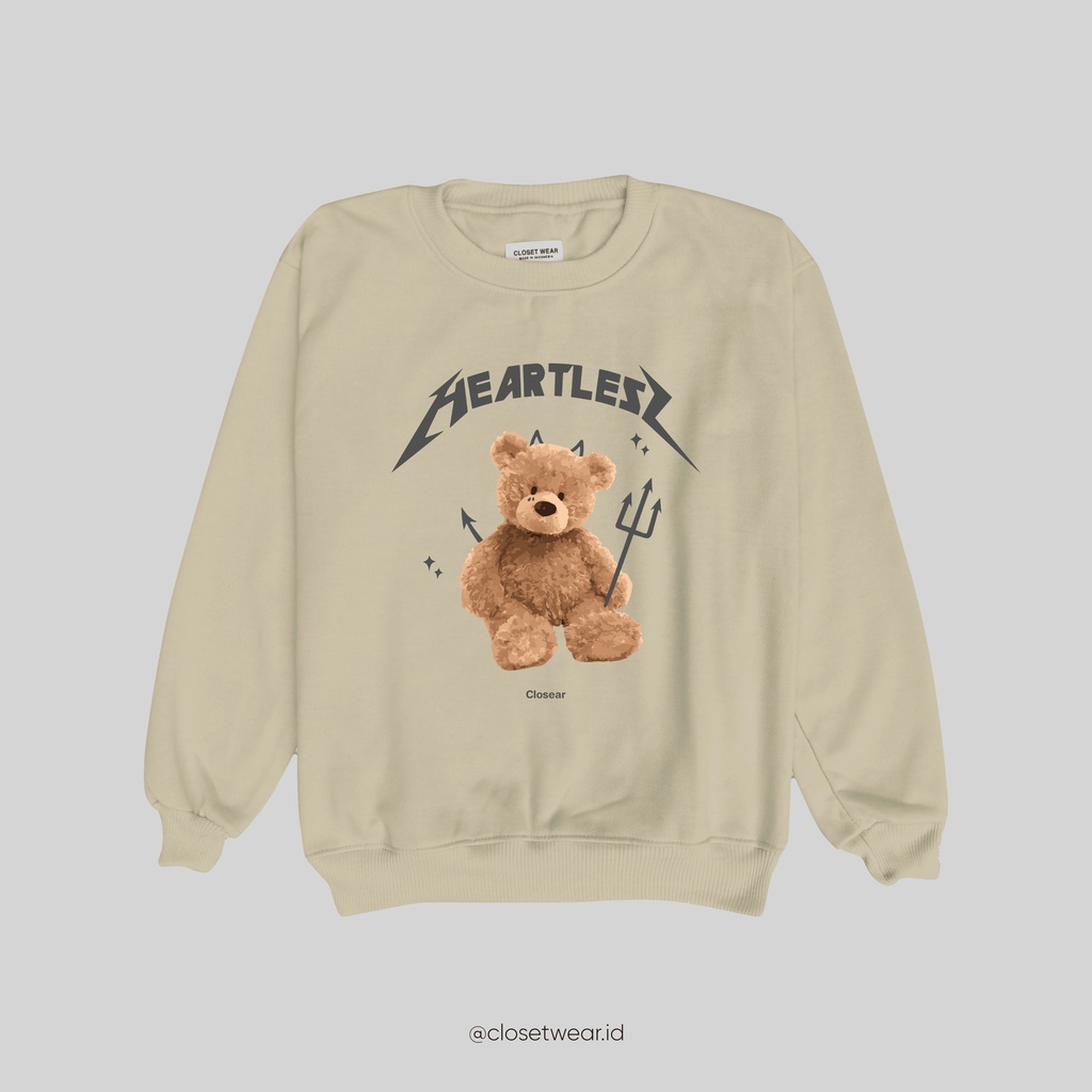 CLOSETWEAR BASIC SWEATER TEDDY BEAR SERIES