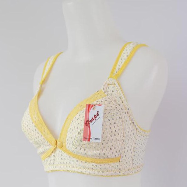 SIZE 34-40 | BH MENYUSUI GRAPE MATERNITY NURSING BRA TANPA KAWAT