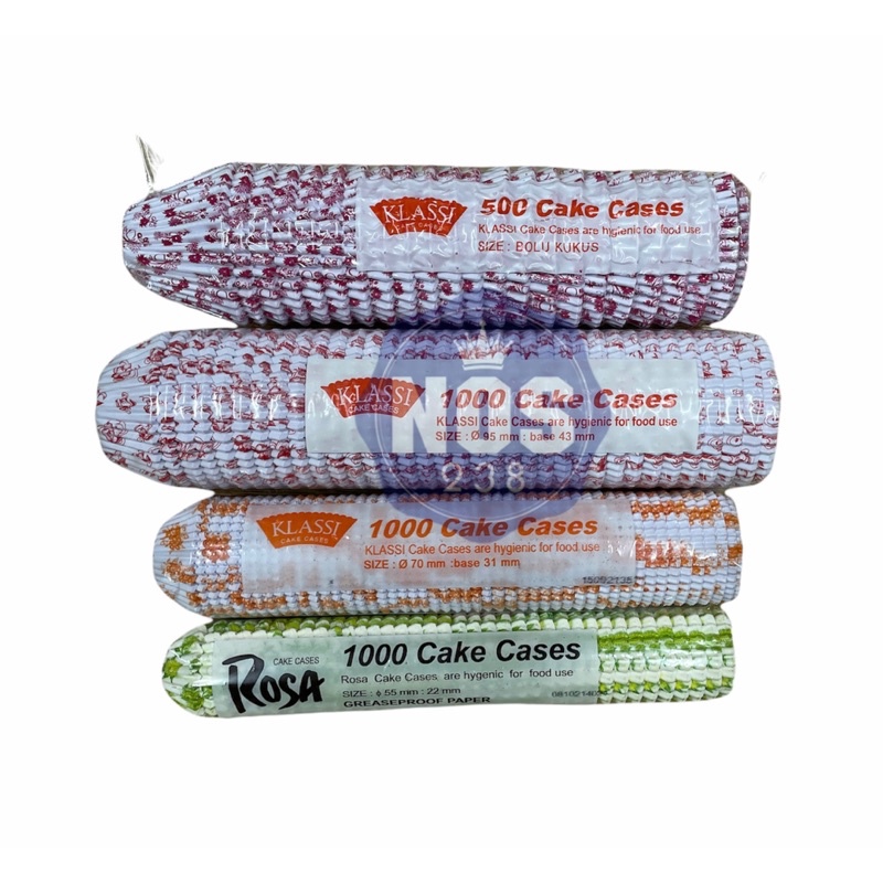 Cup Kue Klassi Bolu Kukus / 55mm / 70mm / 95mm