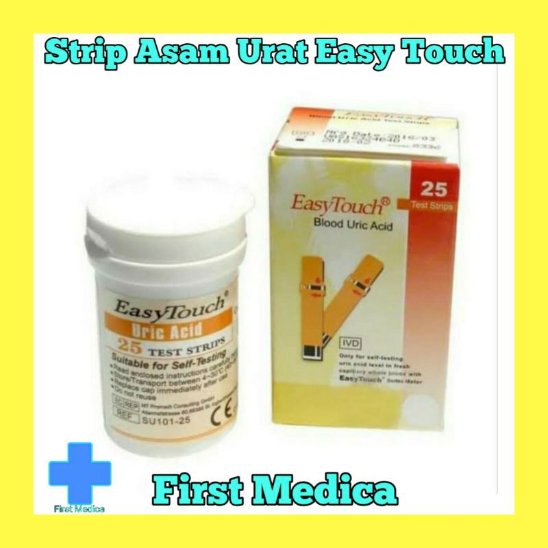 Strip Asam Urat Easy Touch / Refill Strip Easy Touch Asam Urat