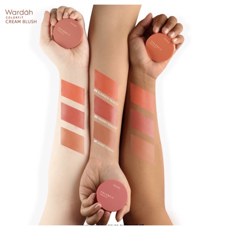 ❤ jselectiv ❤ WARDAH COLORFIT Cream Blush | Blush On Cair WARDAH COLORFIT