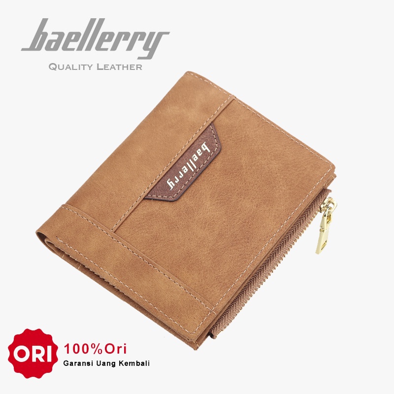 BAELLERRY DR053 Dompet Pria Bahan Kulit PU Leather Premium WATCHKITE WKOS