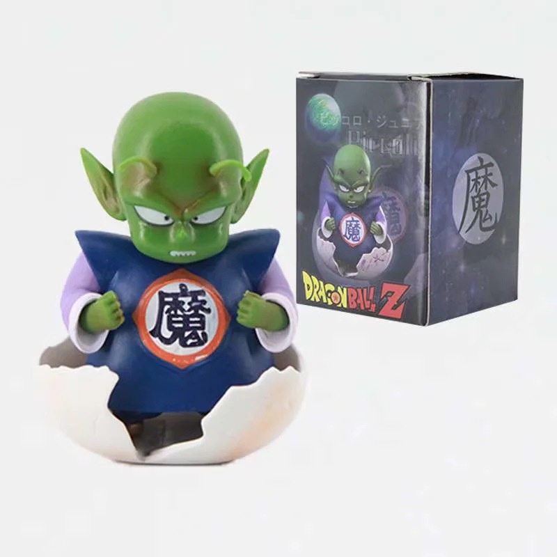 Action Figure DRAGON BALL Q Ukuran 6.5cm Mainan Action Figure Young Piccolo Baby Broken Egg Mini Devil Bahan PVC