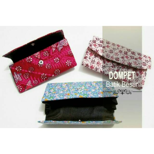 SOUVENIR PERNIKAHAN DOMPET BATIK BESAR / SOUVENIR DOMPET / DOMPET BATIK BESAR