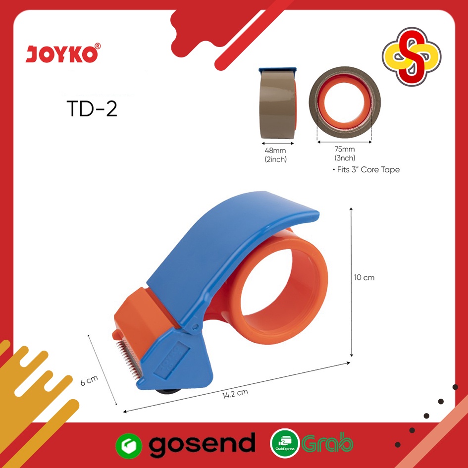 

Tape Cutter / Dispenser / Pemotong Lakban Joyko TD-2