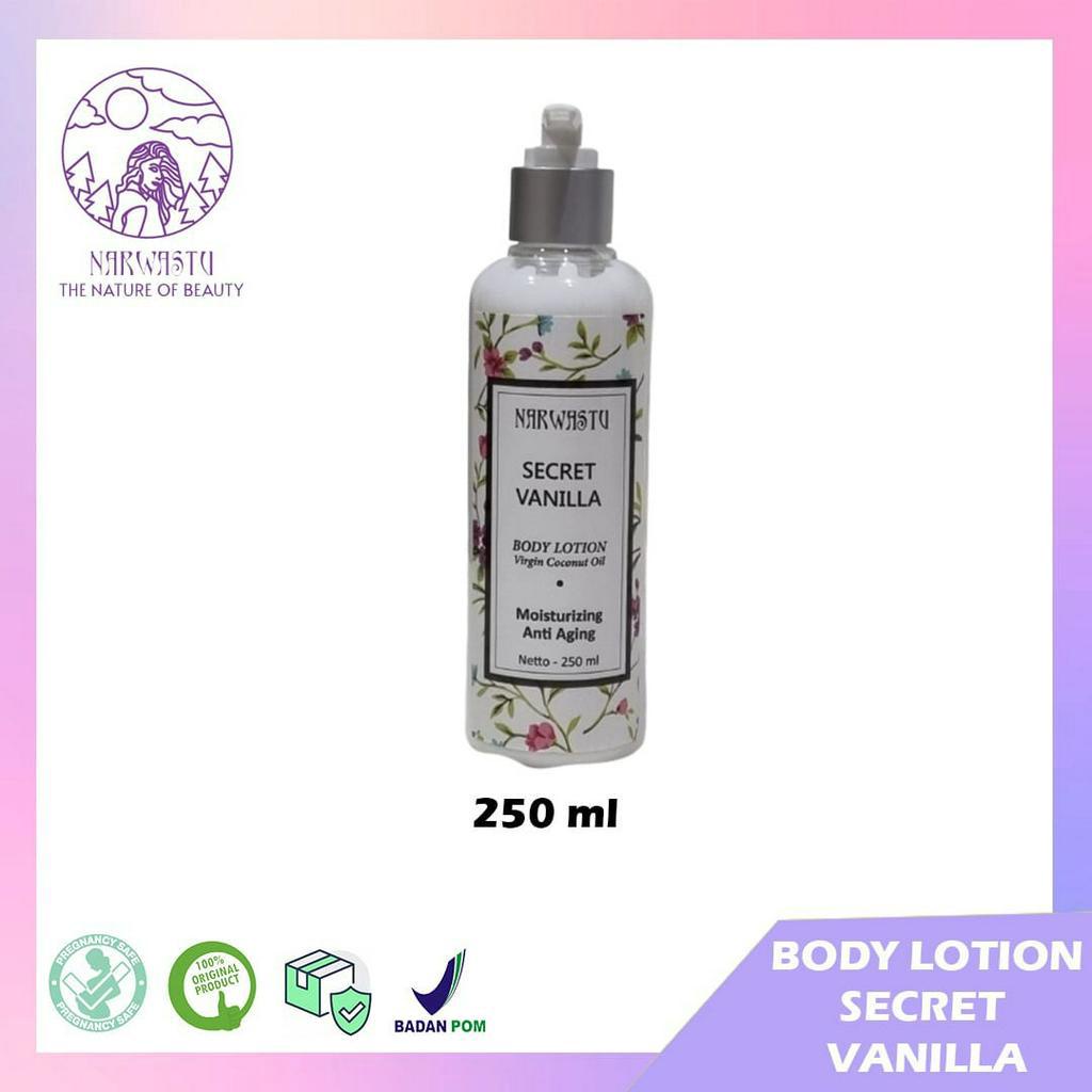 Narwastu Secret Vanilla Body Lotion 250ml