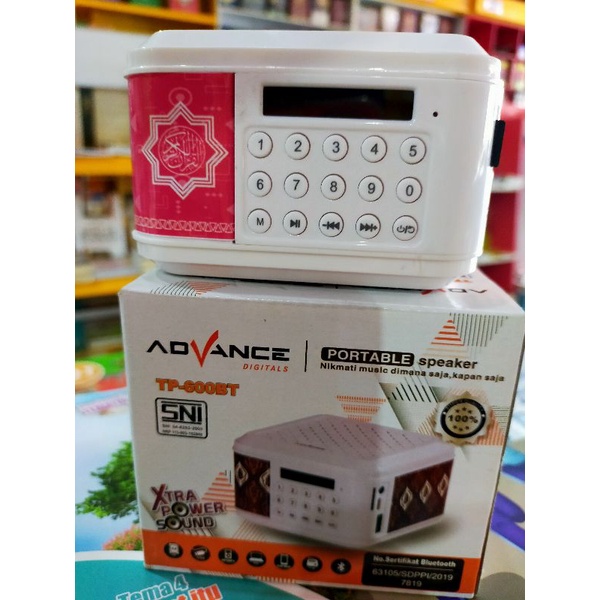 Speaker Murotal Al-Quran Advance TP-600BT