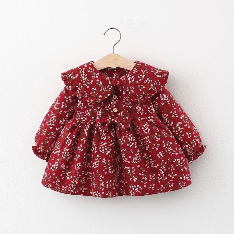 GAUN BAYI dress bayi perempuan 0-36 BULAN motif Aurel / baju bayi perempuan baju baby import