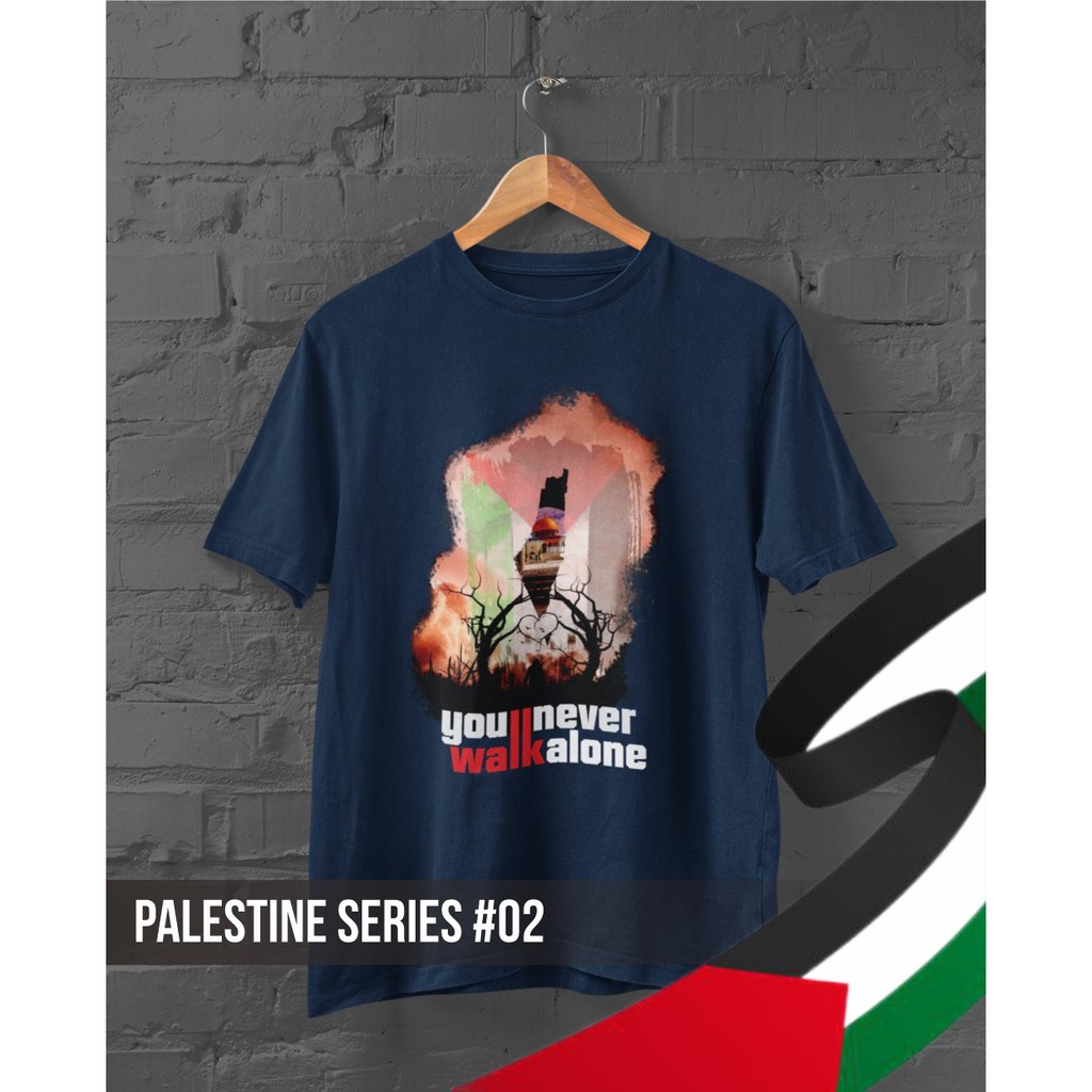 (DISTRO) KAOS PALESTINA PRIA - KAOS PALESTINA WANITA LENGAN PANJANG