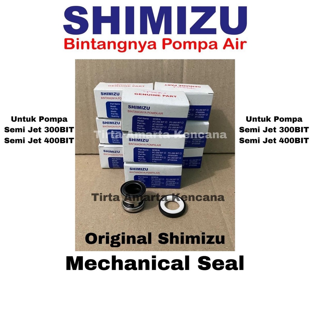 Jual Mechanical Seal Pompa Air Shimizu Semi Jet Bit Semi Jet