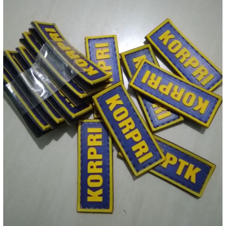 PATCH RUBBER KORPRI IKAPTK KECIL