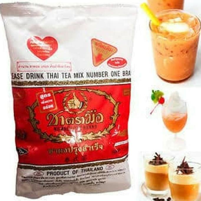 

[COD] THAI TEA MIX NUMBER ONE ORIGINAL CHATRAMUE 400 GRAM [COD]