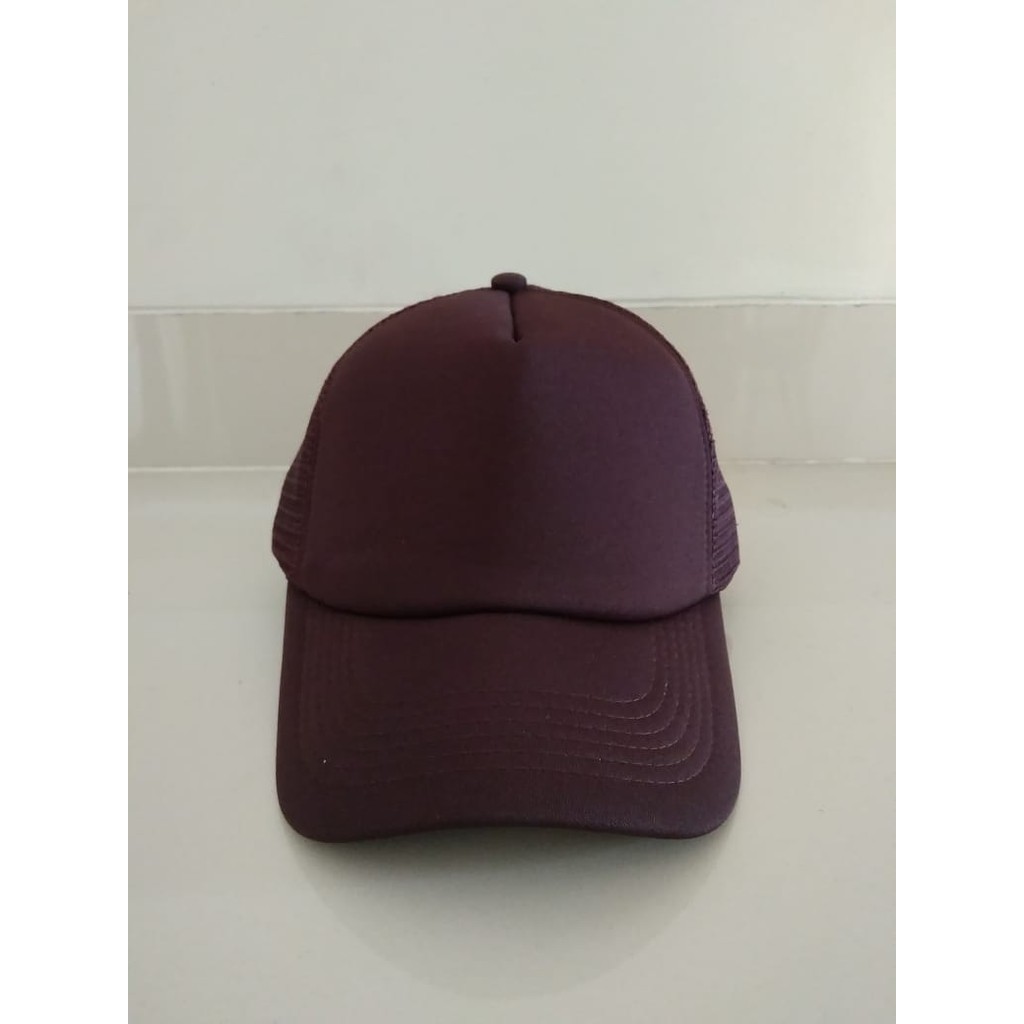 Toko Thabita Topi Pria Dewasa Polos Jaring Cowok Baseball Original Kuzatura Coklat Hitam Hijau Army