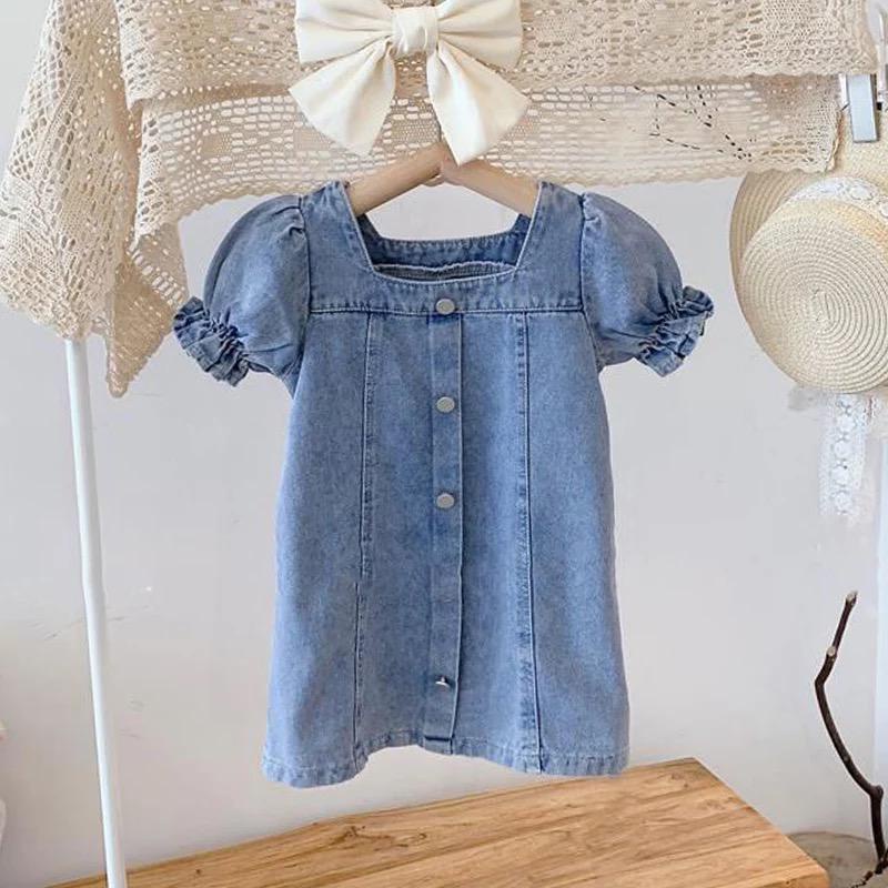JESSY DRESS - Dress Anak 1-4 Tahun | Dress Jeans Anak | Baju Anak Perempuan