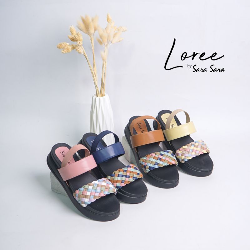 sara sara loree/sandal wedges sara sara loree