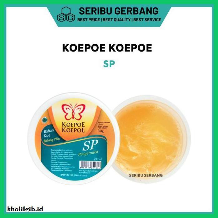 

Redwop-Gnikab- Sp Koepoe Pengemulsi Pengembang Emulsifier Kue Kupu 30 Gr -Hallall.