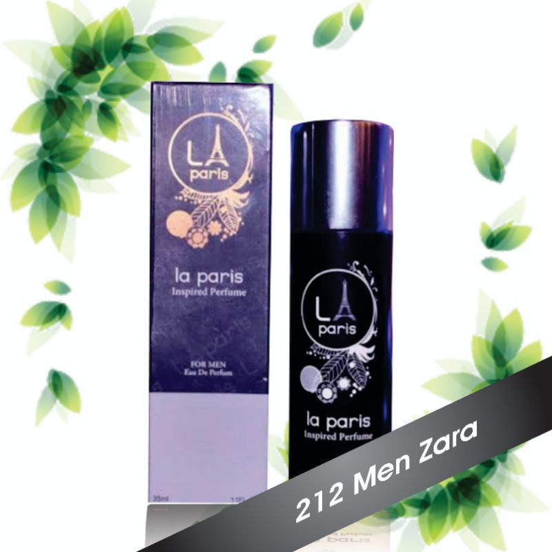 La Paris Parfume inspired by 212 Men Zara